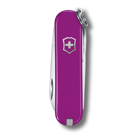Нож-брелок Victorinox Classic SD Colors, 58 мм, 7 функций, "Tasty Grape" 0.6223.52G от прозводителя Victorinox