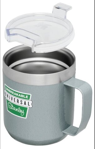 Термокружка с ручкой Stanley Milestones (0,35 литра),серо-голубая 10-09366-240 от прозводителя STANLEY