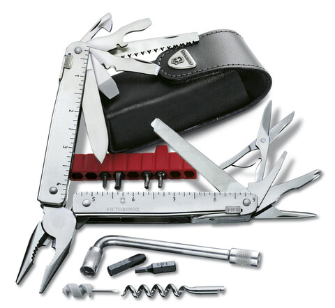 Мультитул Victorinox SwissTool X Plus, 115 мм, 38 функций, нейлоновый чехол 3.0338.N от прозводителя Victorinox
