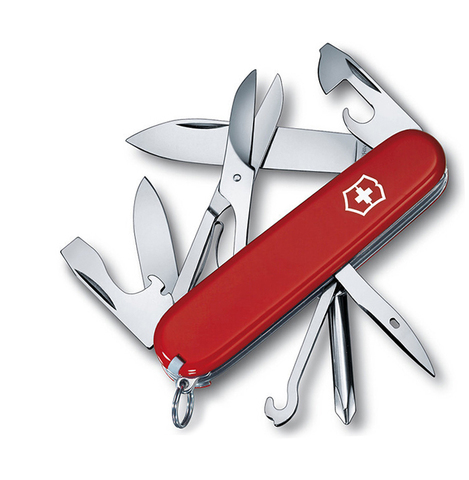 Нож Victorinox Super Tinker, 91 мм, 14 функций, красный 1.4703 от прозводителя Victorinox