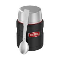 Термос для еды Thermos SK3000 RCMB с ложкой (0,47 литра), черный 372826 от прозводителя Thermos
