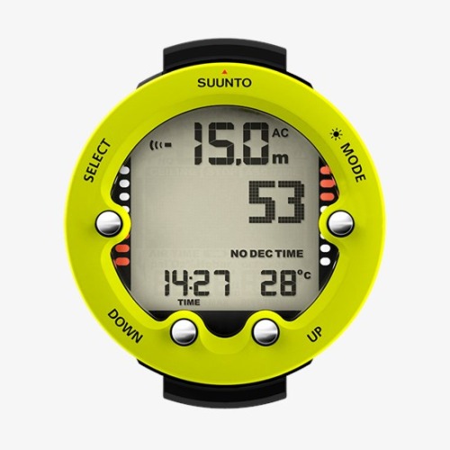 Компьютер для погружений Suunto Zoop Novo Lime, зеленый SS021643000 от прозводителя Suunto 