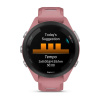 Garmin Forerunner 265s - 42 мм | Black Bezel with Light Pink Case and Light Pink/Powder Grey Silicone Band