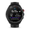 Garmin Approach S70 - 47 мм | Black/Red Ceramic Bezel with Black Silicone Band
