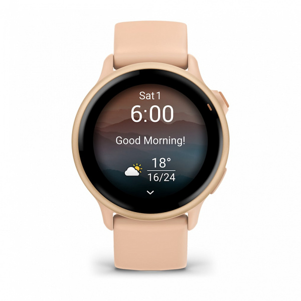 GARMIN VIVOACTIVE 6 Metallic Pink Dawn with Pink Dawn Band 010-02985-03 от прозводителя Garmin