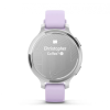Garmin Lily 2 Active - Lily 2 Active | Silver with Purple Jasmine Silicone Band