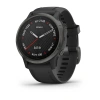 Garmin Fenix 6s - 42 мм SAPPHIRE | Carbon grey DLC with black band