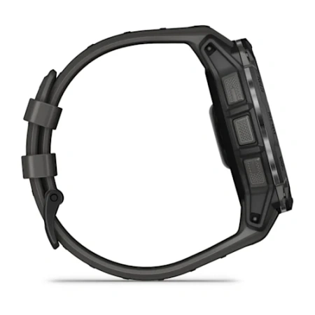 Garmin Instinct 3 - 50 мм AMOLED | Black with Charcoal Band