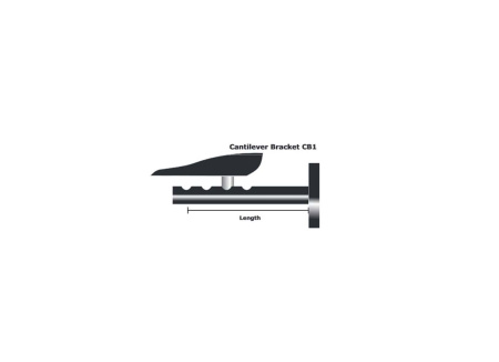 SIMRAD Cantilever Tiller Bracket CB1 от прозводителя SIMRAD
