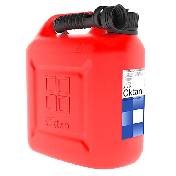 Канистра для бензина 10л с заливным устройством CLASSIC 10.01.01.00-1 от прозводителя Oktan