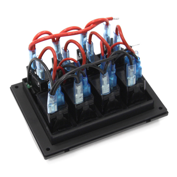 Панель переключателей 4 клавиши с автоматическими выключателями NEKEKE, серия S без светодиодов BP4S/P от прозводителя NEKEKE