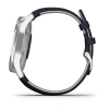 Garmin Vivomove Luxe - 42 мм | 24K gold PVD stainless steel case with black embossed Italian leather band