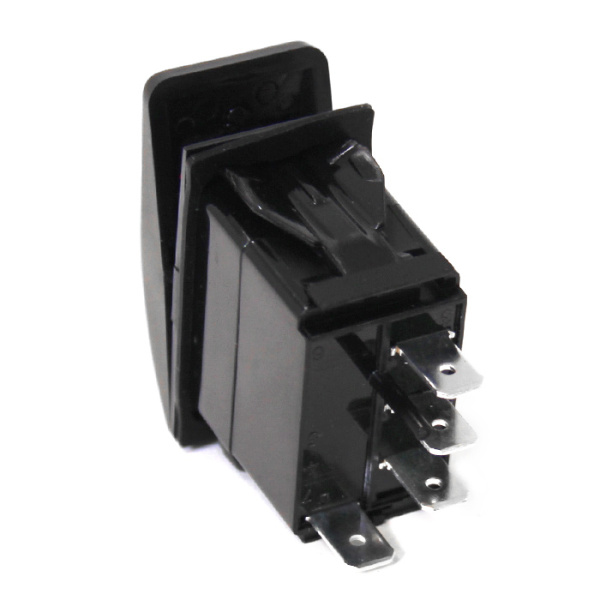 Переключатель on-on, SPDT, 4P с двойной подсветкой NEKEKE A11433CR от прозводителя NEKEKE