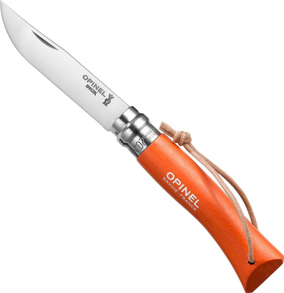 Нож Opinel №7 Trekking нержавеющая сталь, оранжевый, 002208 002208 от прозводителя Opinel
