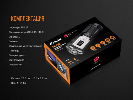 Фонарь Fenix TK72R TK72R от прозводителя Fenix
