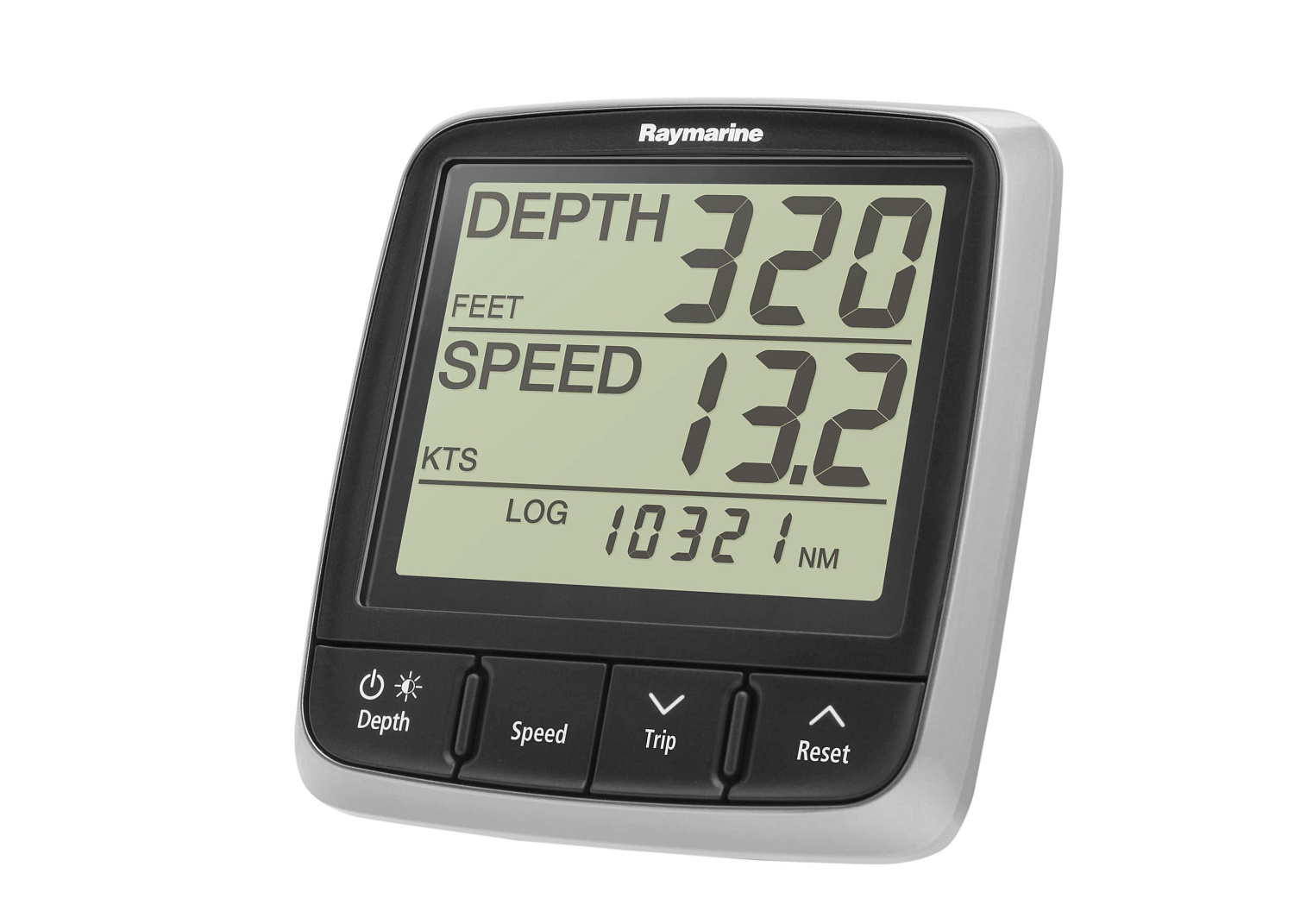 RAYMARINE i50 Tridata with Sensor Speed/Temp/Depth Through Hull Transducers
