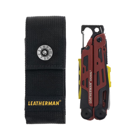 Мультитул LEATHERMAN Signal (832745) черно-красный 832745 от прозводителя Leatherman