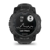 Garmin Instinct 3 - 50 мм SOLAR | Black with Charcoal Band