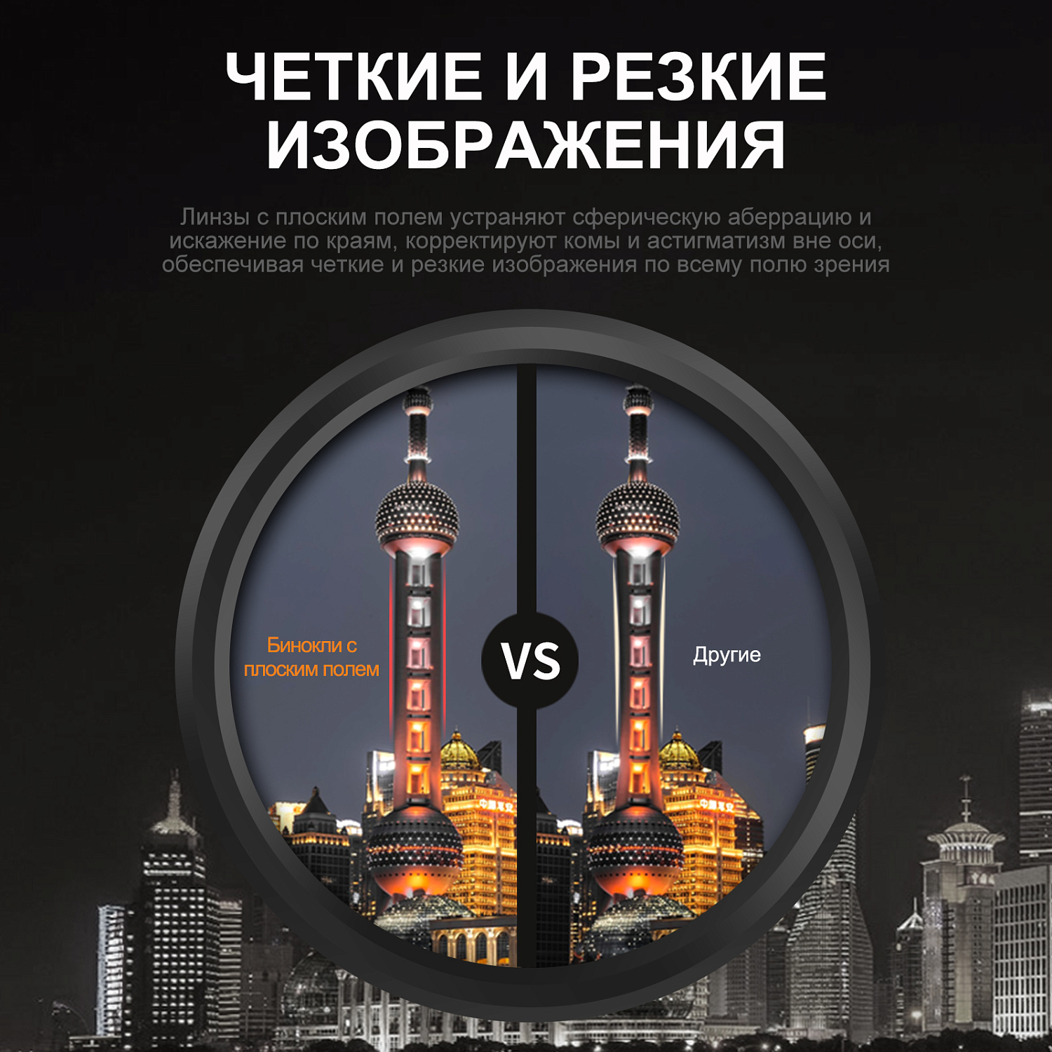 Бинокль Eyeskey SkyPower Flat-Field ED-10x25