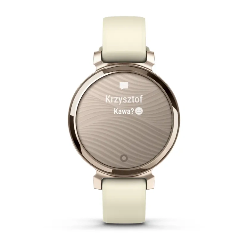 Garmin Lily 2 - Lily 2 | Cream Gold with Coconut Silicone Band